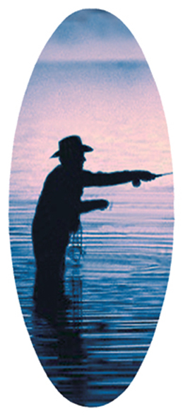 453 DA18 321 BL Gone Fishing (Man) Blue